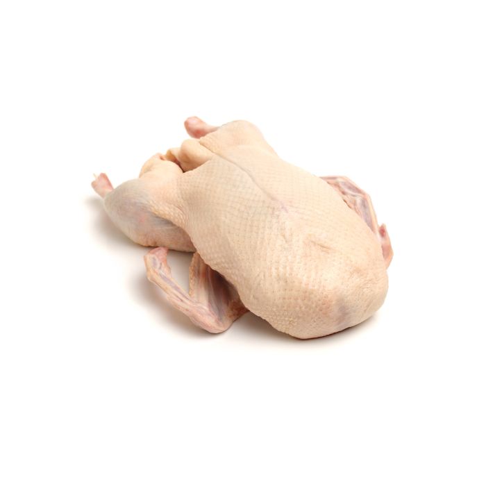 carne de pato fresco y tierno